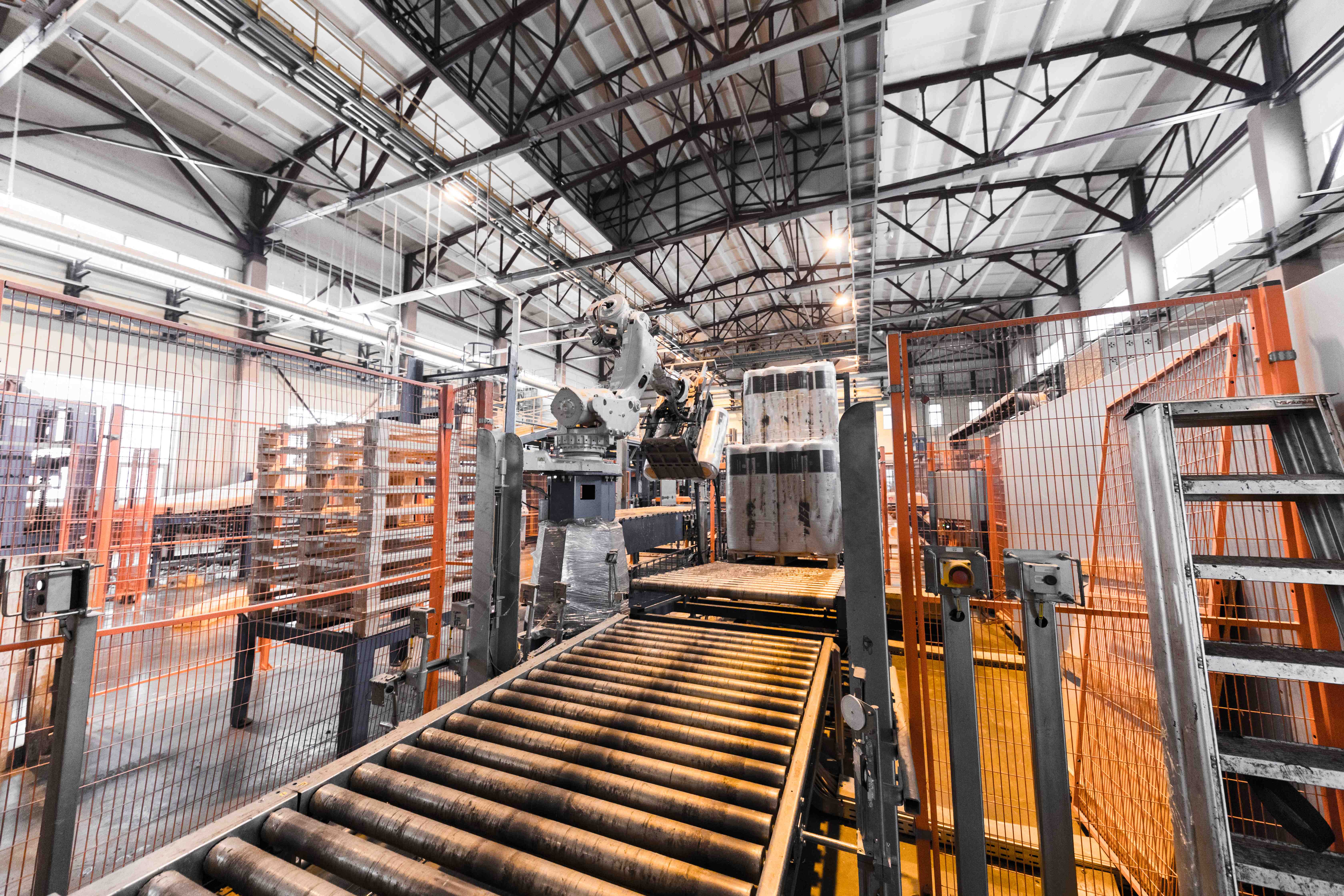 Modern Industrial Automation Facility